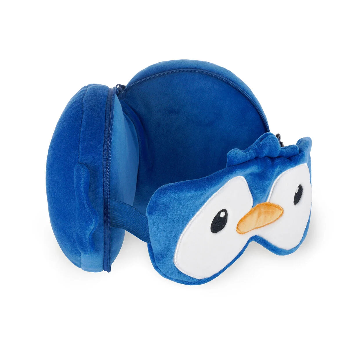 Penguin Travel Pillow with Sleep Mask