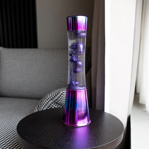 Lava Lamp - Iridescent and Metallic Purple