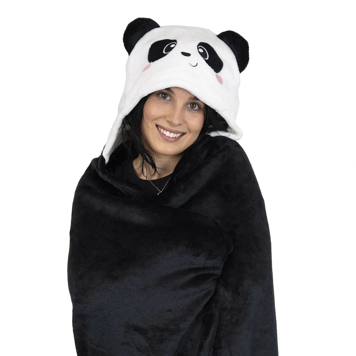 Hooded Blanket - Cozy Hugs - Panda