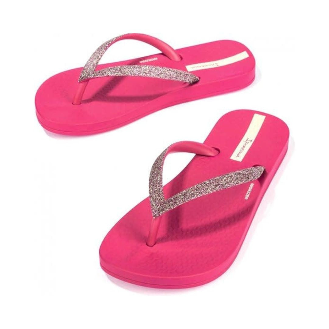 Anatomic Lolita Kinderslippers - Roze Glitter 