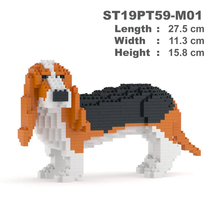 Red Basset Jekca Bouwspel