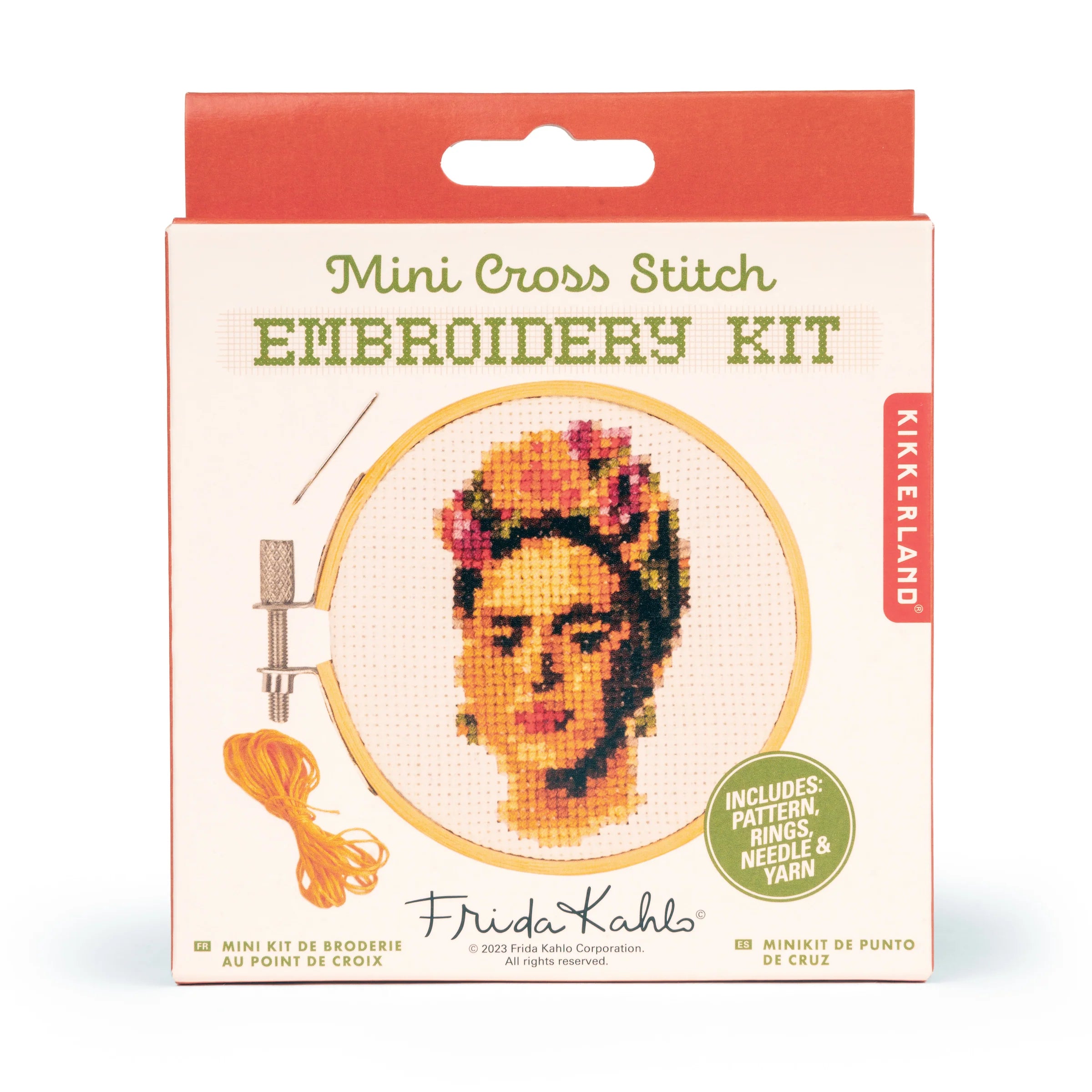 Kit de broderie poinçonnage Frida Khalo