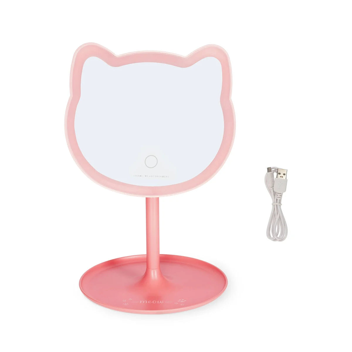 Kitty Mirror with Light