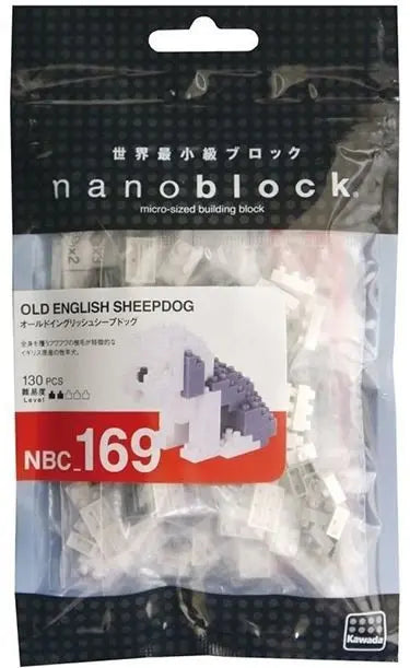 Nanoblock - Vieux chien de berger anglais