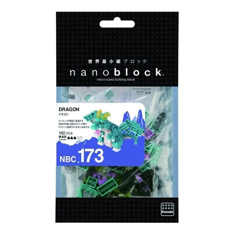 Nanoblock - Blue Dragon