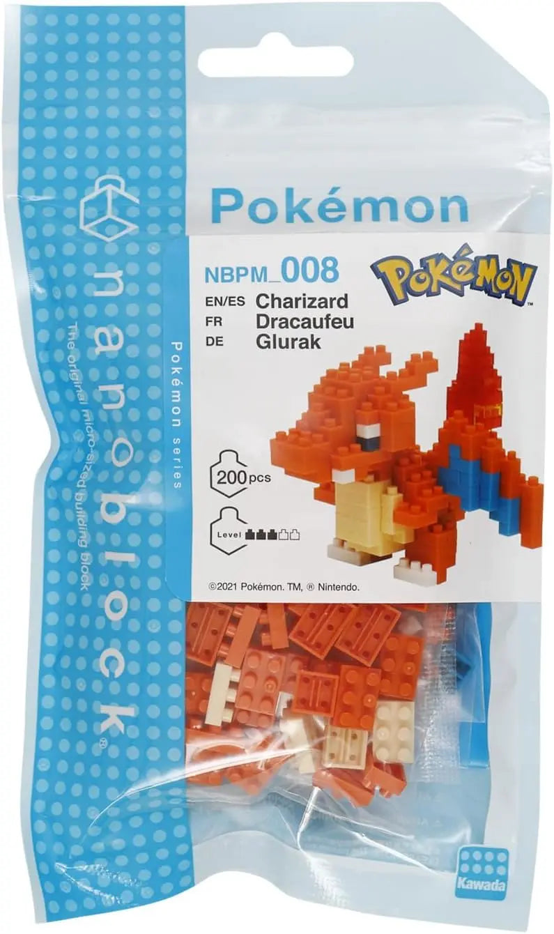 Nanoblock Pokémon - Dracaufeu