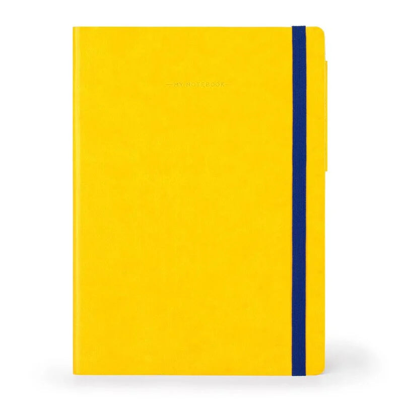 My notebook Blank yellow freesia Large