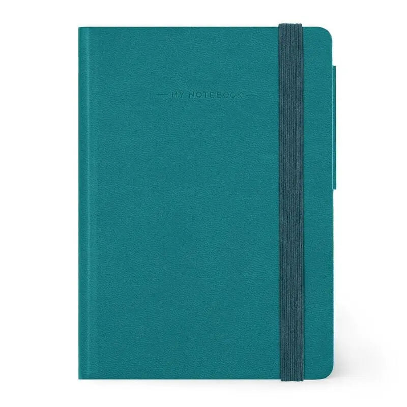 My notebook Blank Malachite green Small