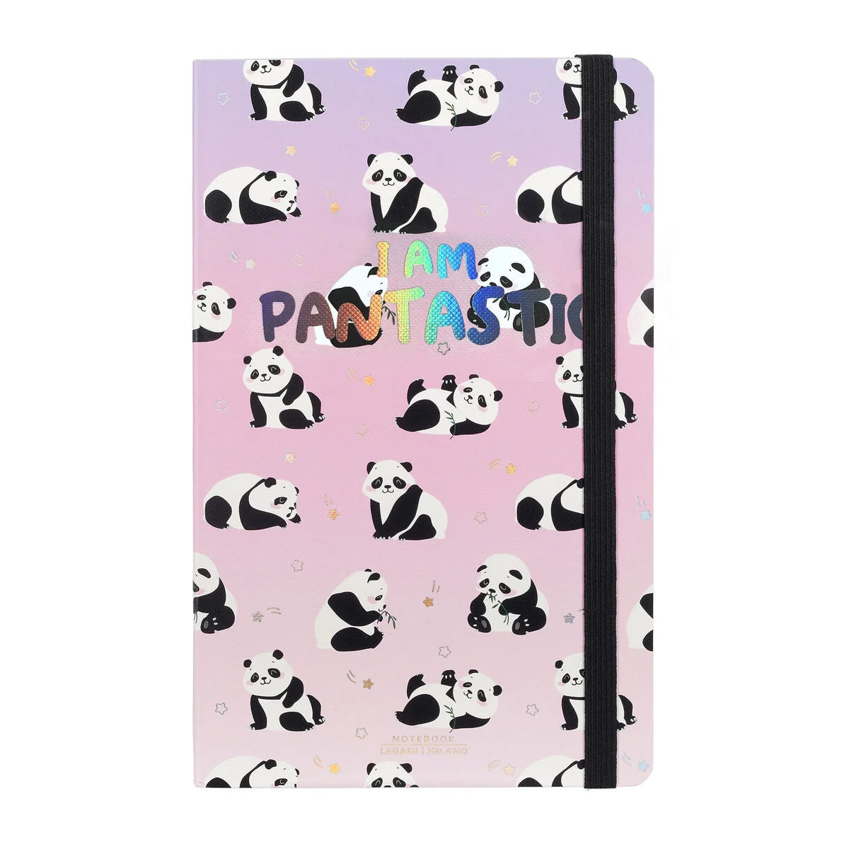 Panda Photo Notebook Medium Lined Notebook