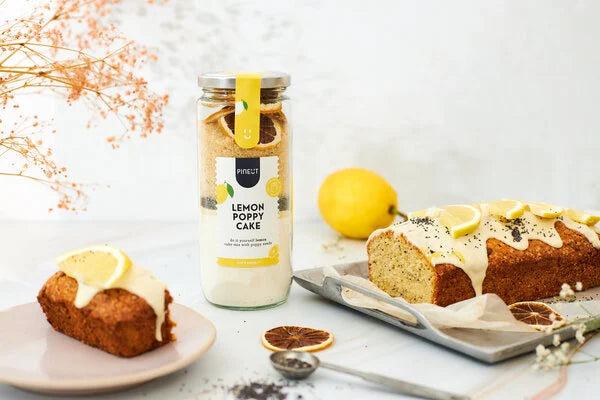 Cake Preparation - Lemon Poppy Seed