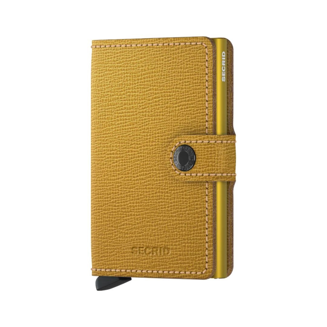 Portefeuille Miniwallet - Crisple Jaune Ocre