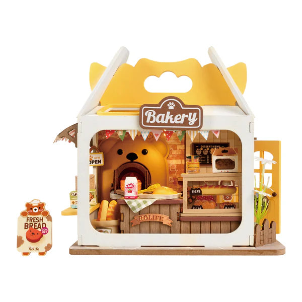 3D Puzzle - Teddy's Breadbox - Buildable Bakery