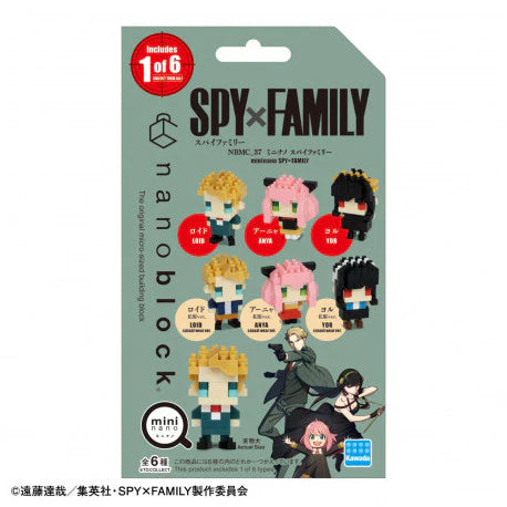 Nanoblock - Spy X-familie vol.1 (mysterie-assortiment)