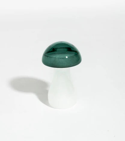 Mushroom Storm Glass - Green