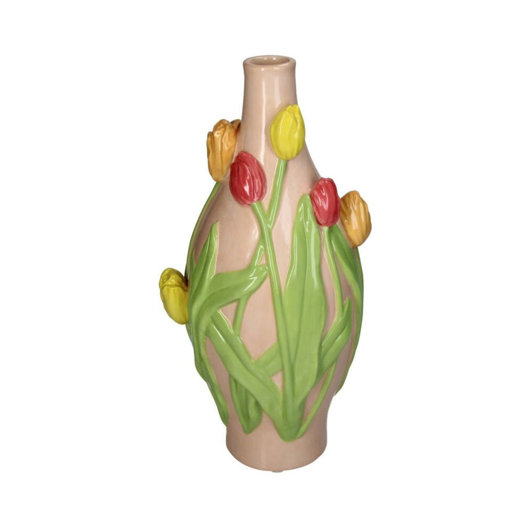 Dolomite Vase - Tulips 