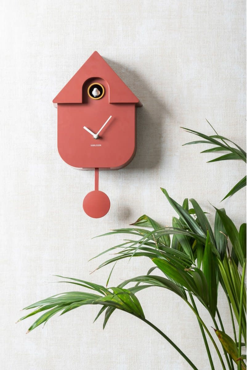 Horloge CUCKOO Rouge