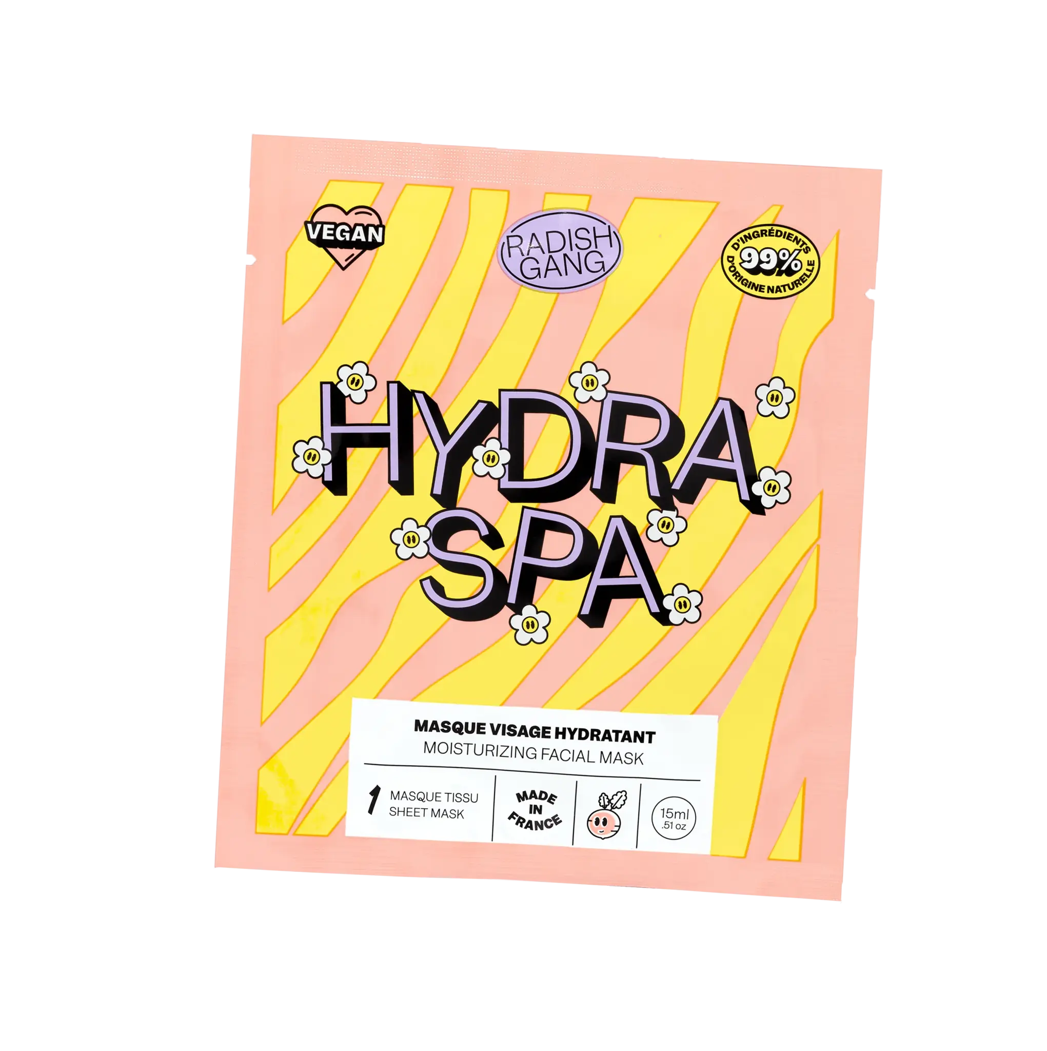 Masque Visage en Tissu Hydratant - Hydra Spa