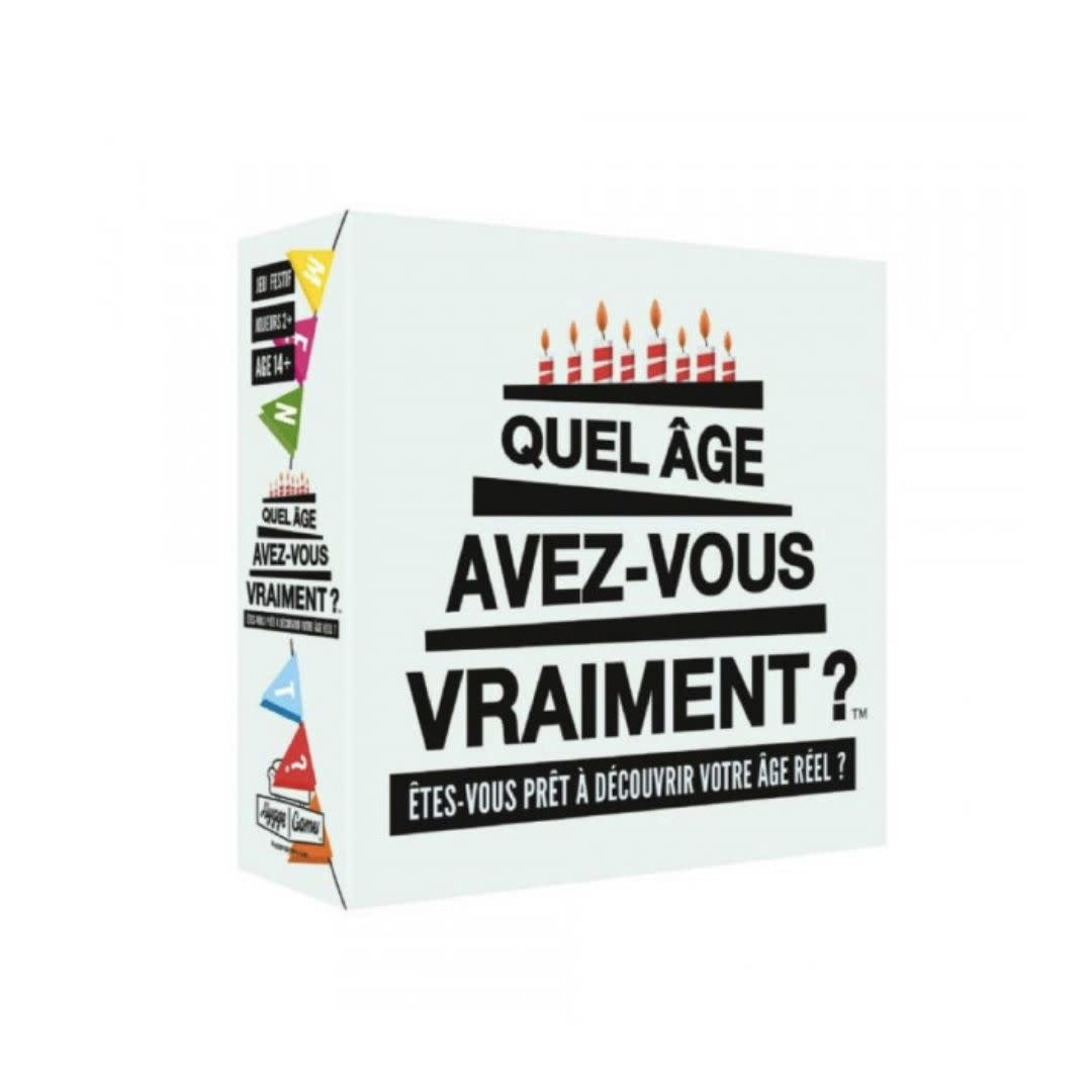 Jeu Quel âge avez-vous vraiment ?