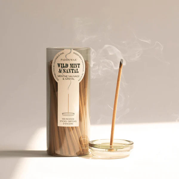 Bâtonnets d'encens Wild Mint & Santal