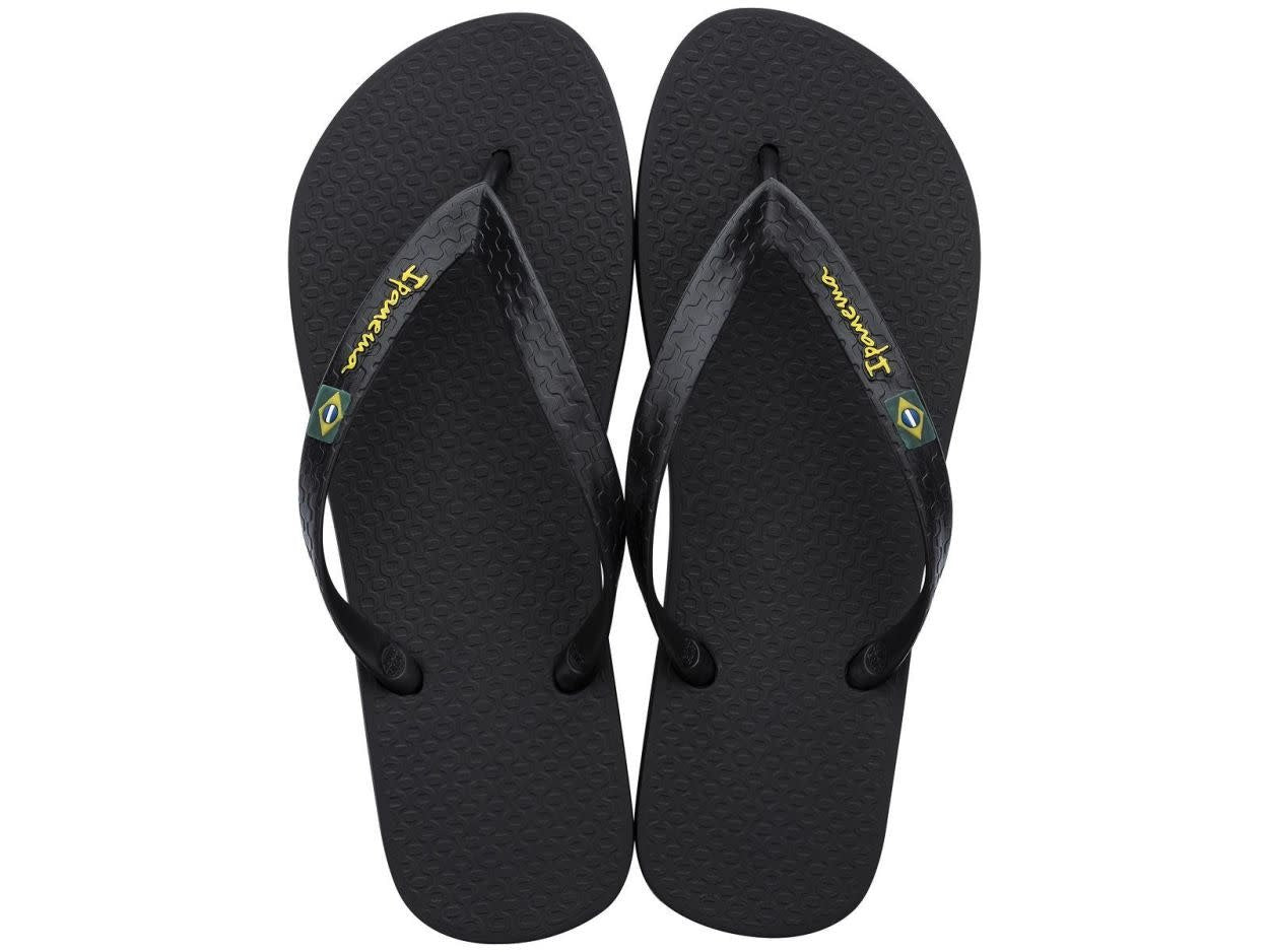 Classic Flip Flops - Brasil Black 