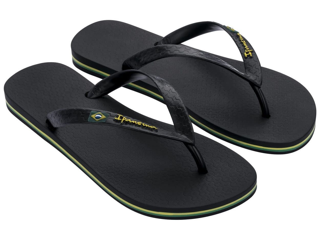 Classic Flip Flops - Brasil Black 