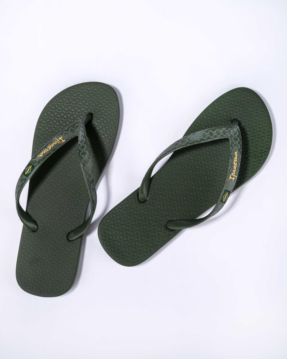 Classic Flip Flops - Brasil Green 