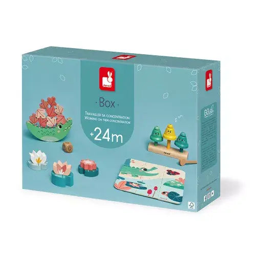 Box de 4 Jouets  Précision et Concentration  - 24 mois