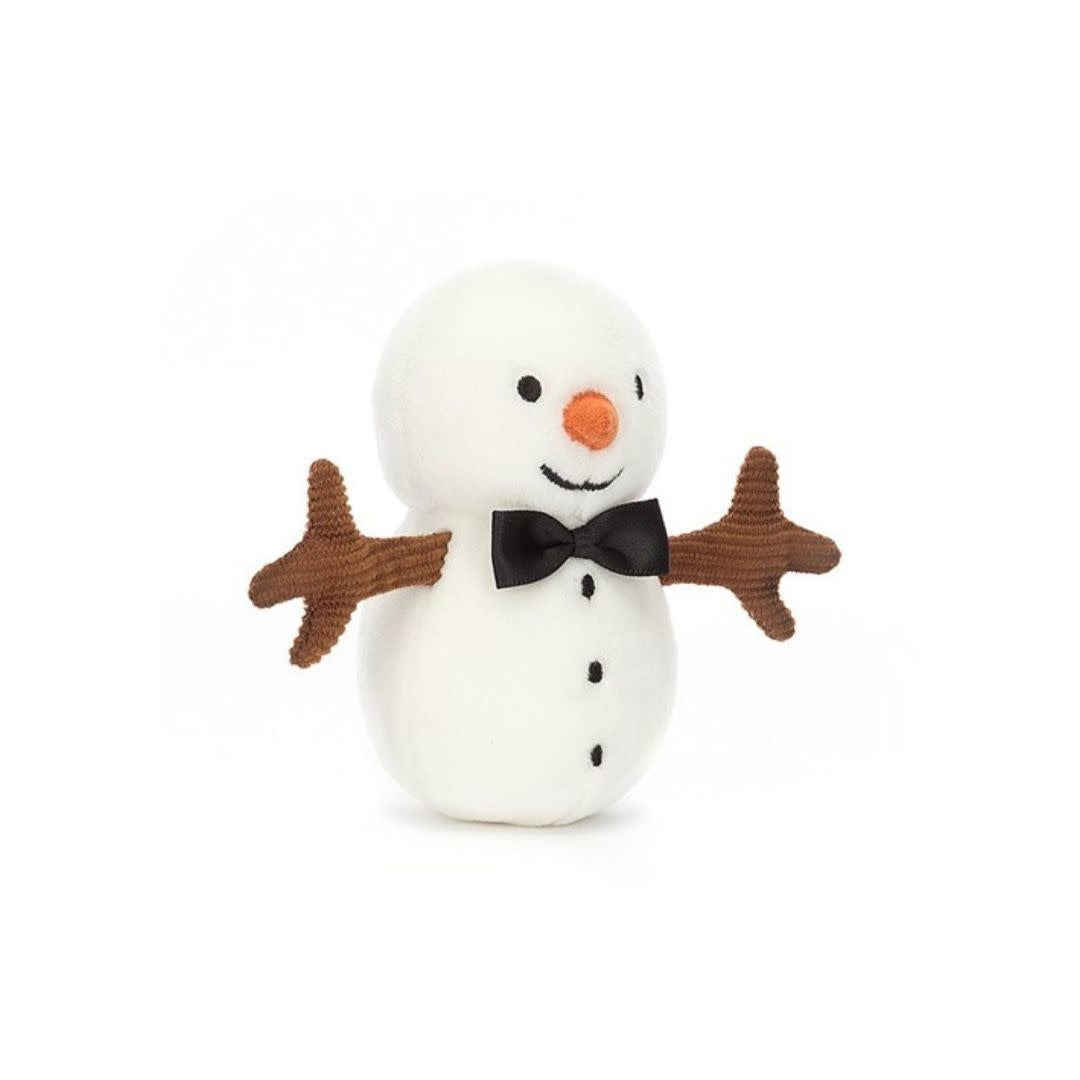 Festive Folly snowman plush 