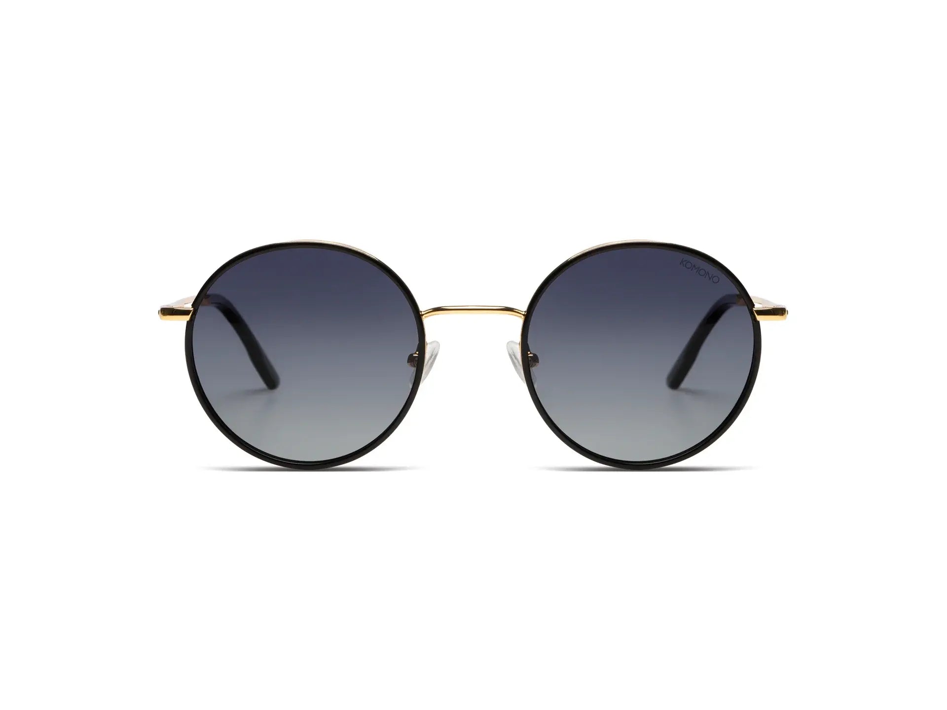 Jude Gold Black Sunglasses 