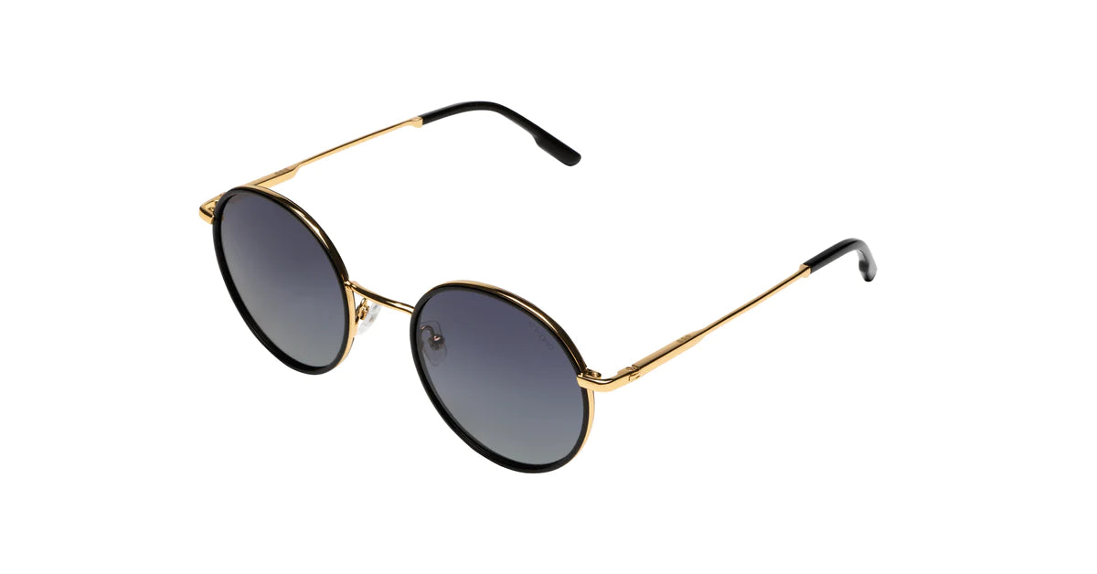 Jude Gold Black Sunglasses 