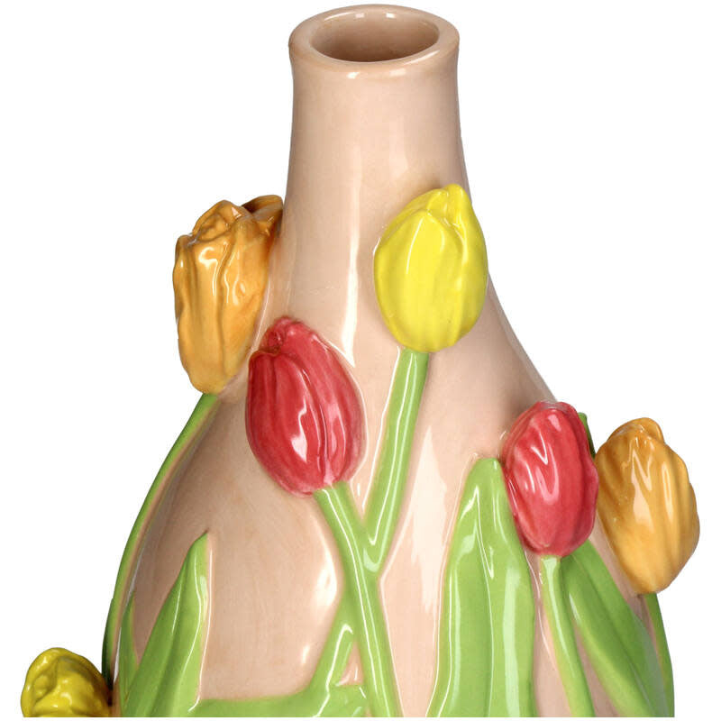 Dolomite Vase - Tulips 