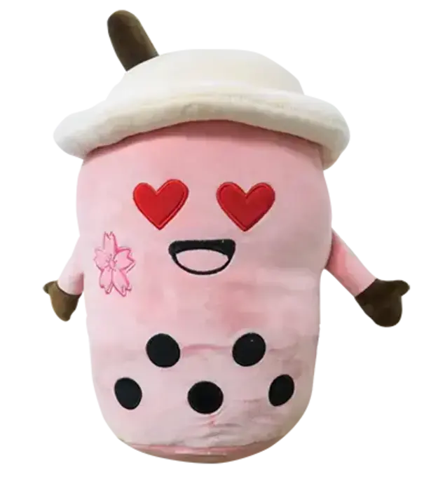 Peluche Yabu Boba Man - pink