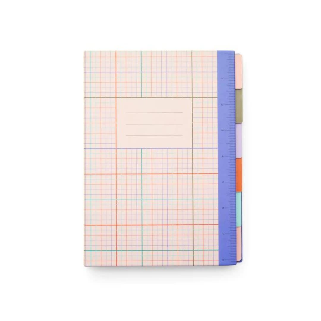 Divider Notebook with Ruler