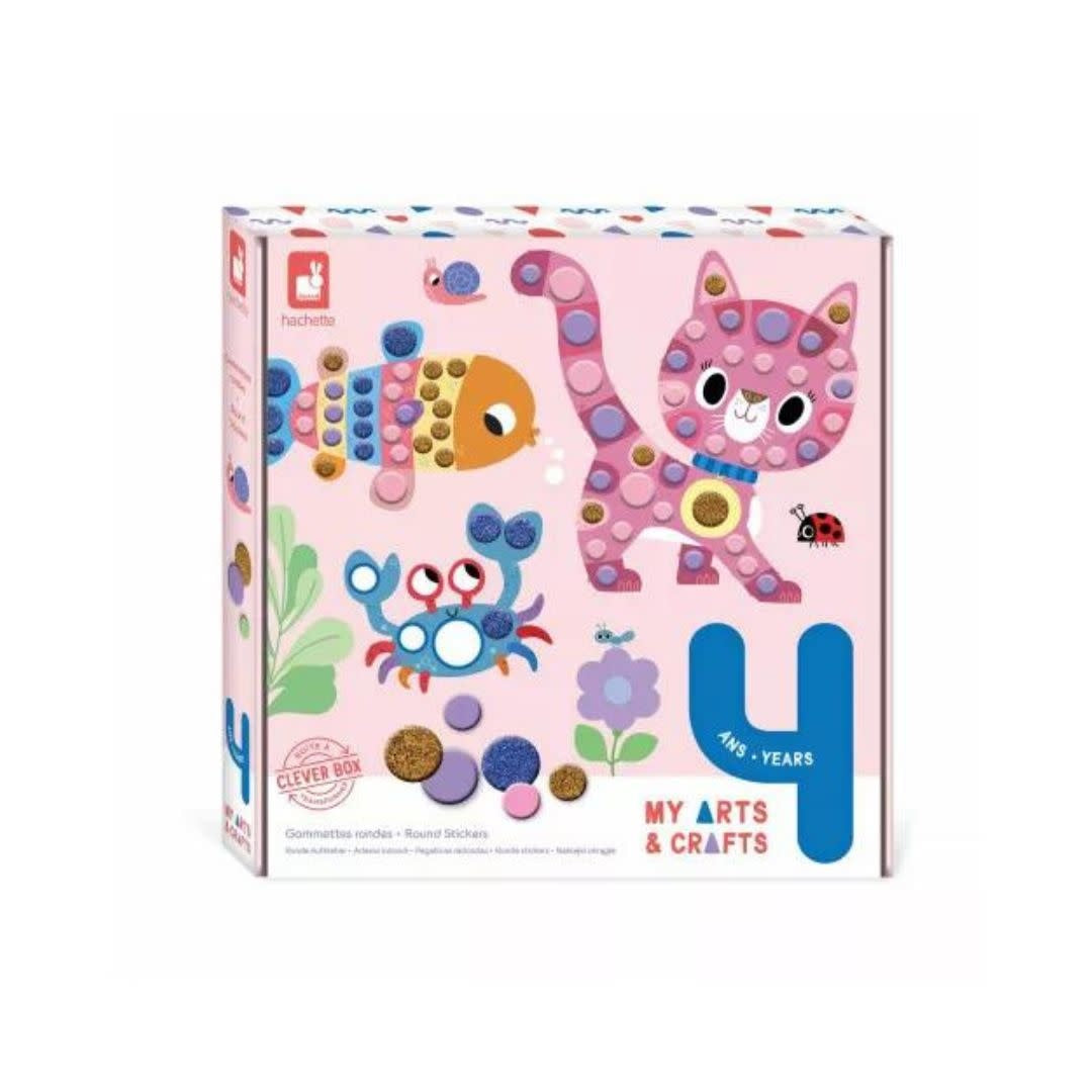 Coffret Gommettes rondes - 4 ans