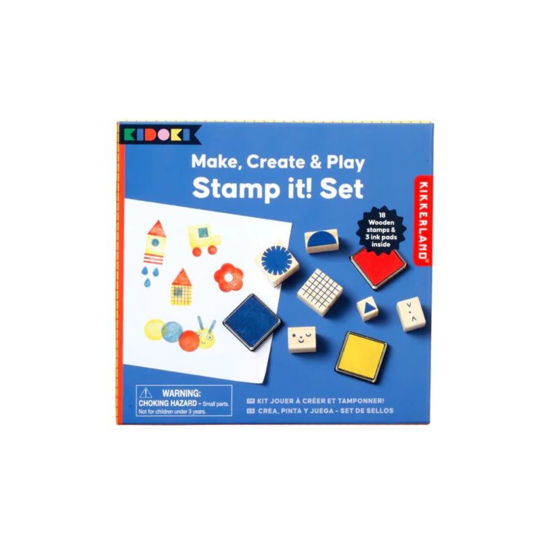 Make, create & Play Stamp it