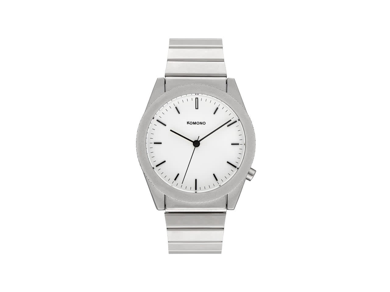 Ray Solid Silver Watch