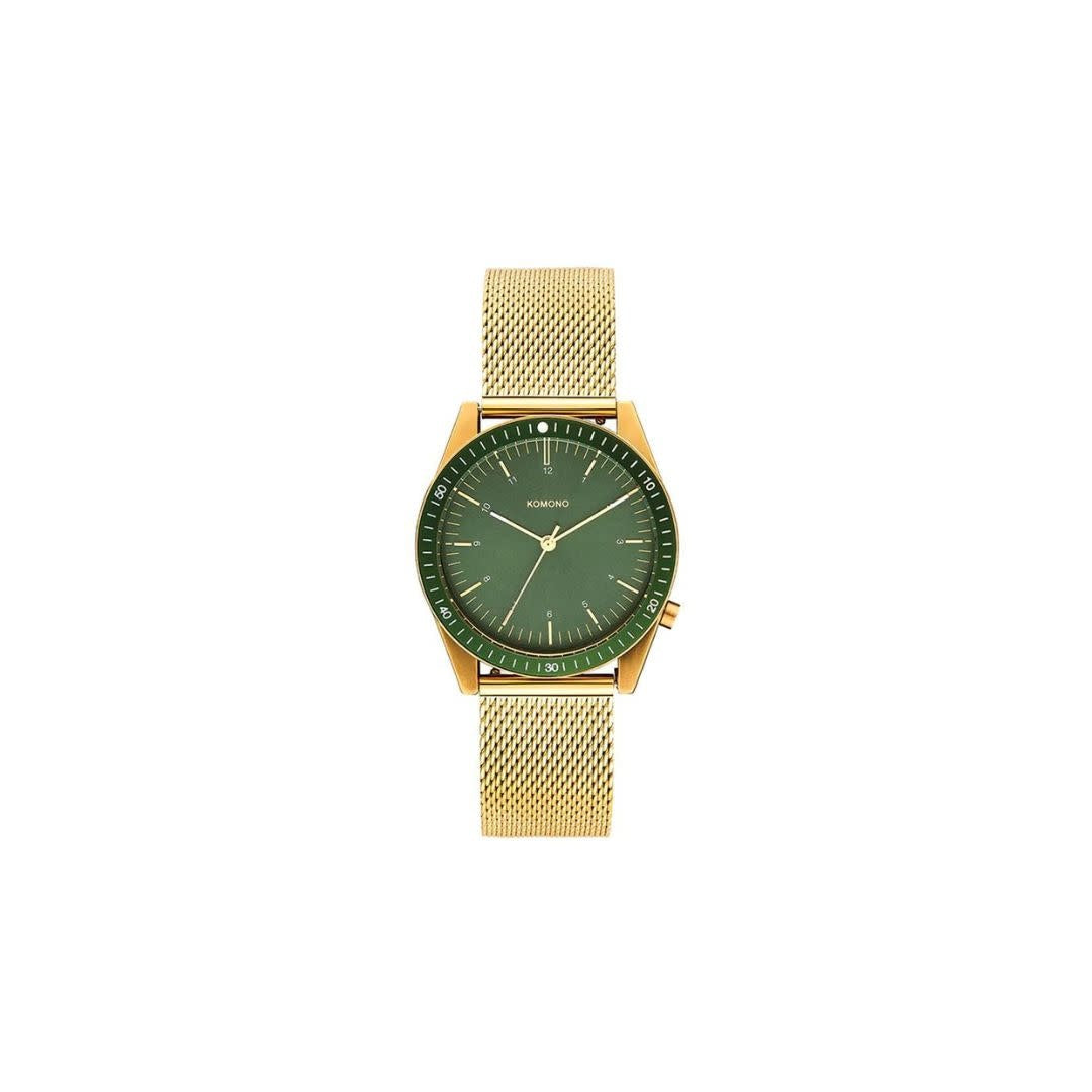 Montre Ray Legacy Mesh Gold Green