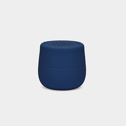 Mino X waterproof Bluetooth speaker in navy blue