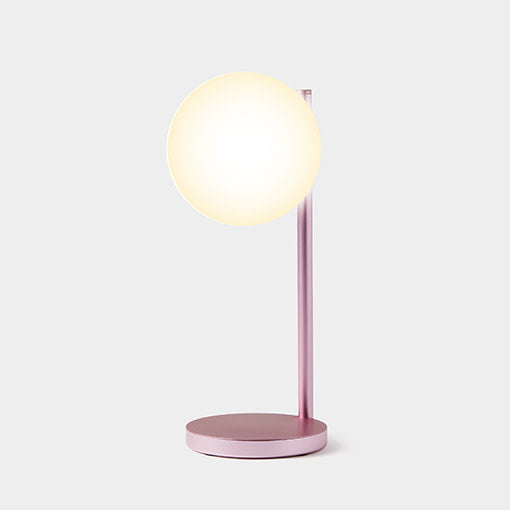 Induction Table Lamp and Charger Bubble Light Pink 