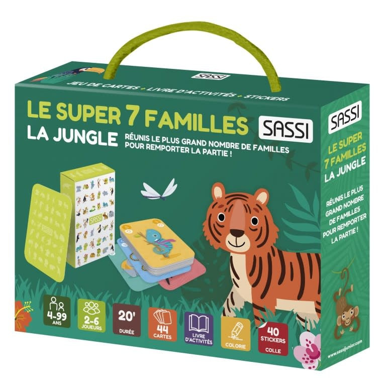 Jeu Le Super 7 familles : La Jungle