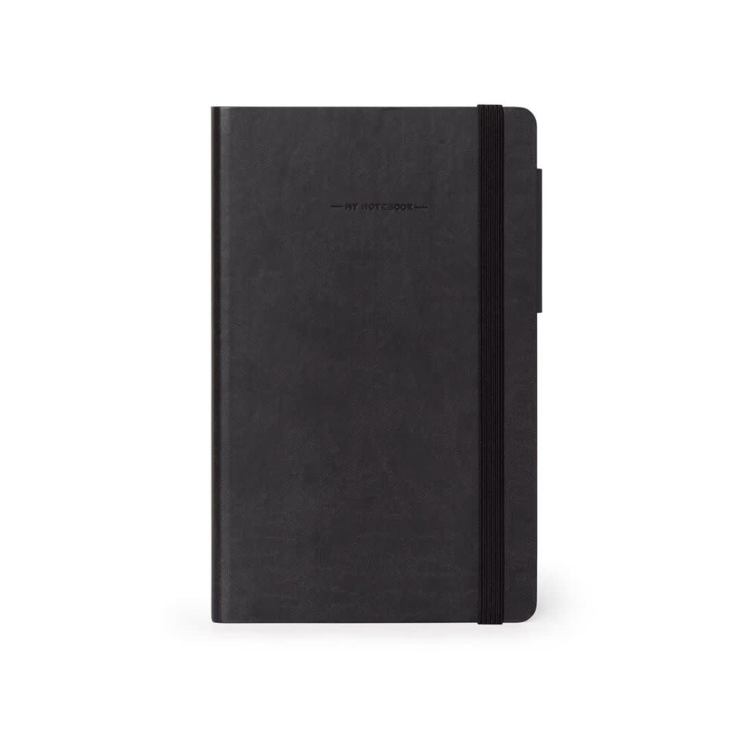 Medium ruled notebook Black 