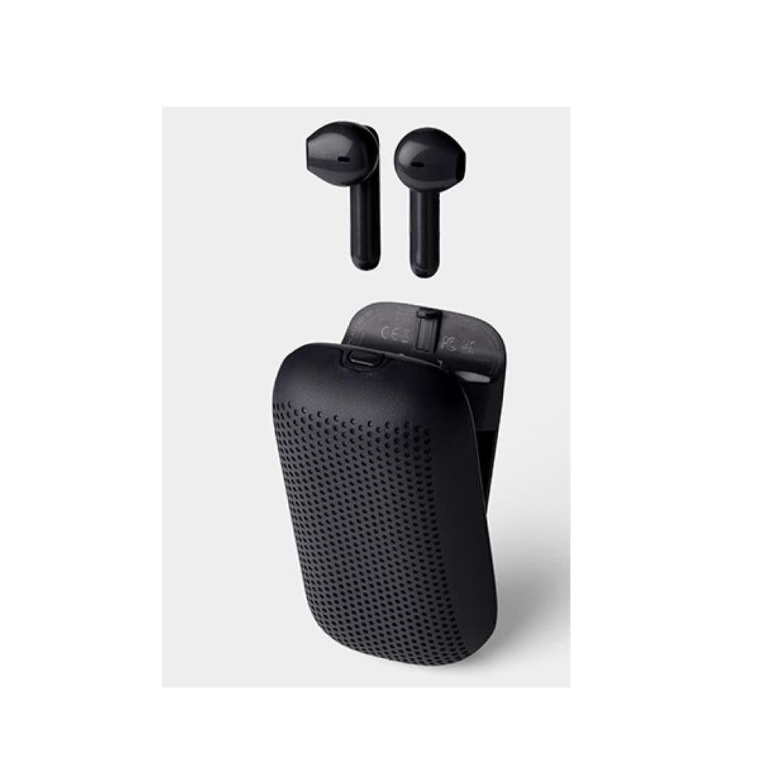 Headphones and bluetooth speaker - black