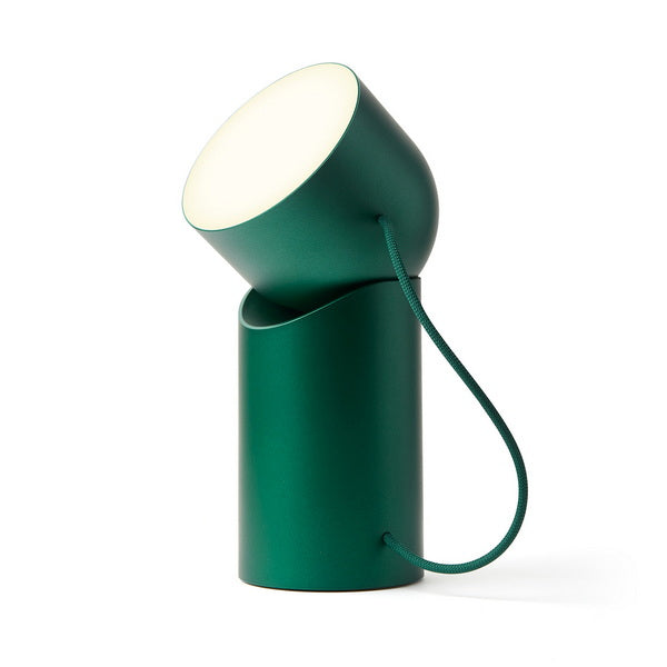 Lampe LED Portable - Orbe Vert Sombre