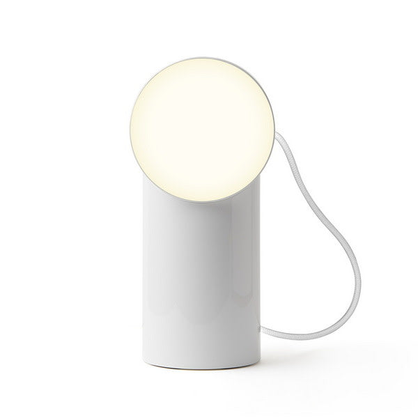 Portable LED Lamp - Orbe Glossy White 