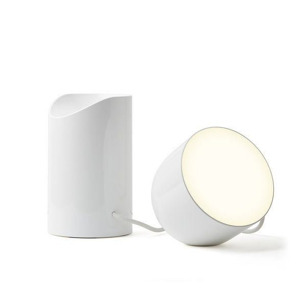 Draagbare LED Lamp - Orbe Glanzend Wit 