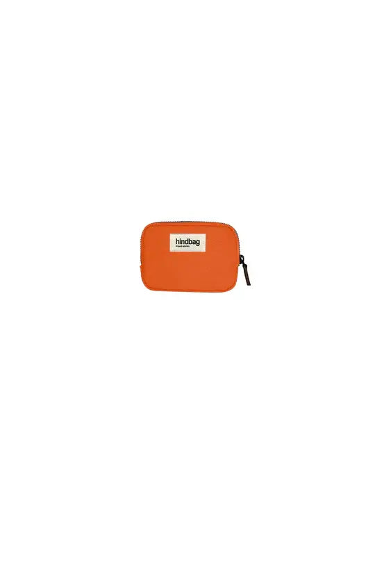 Porte-monnaie Lili - Coton Bio Holi Orange