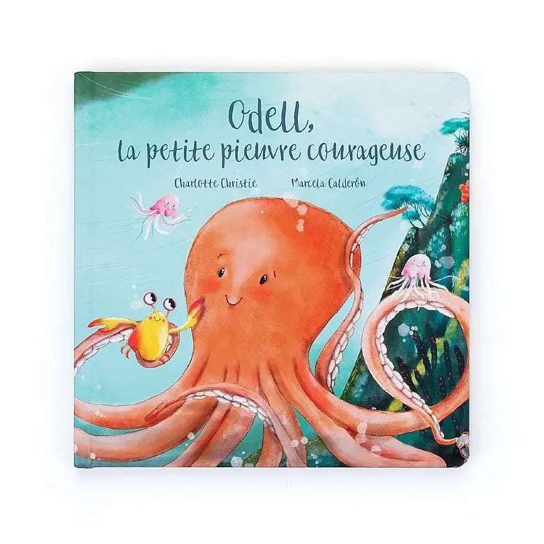 Boek Odell La Petite Pieuvre Courageuse (boek alleen in het Frans)