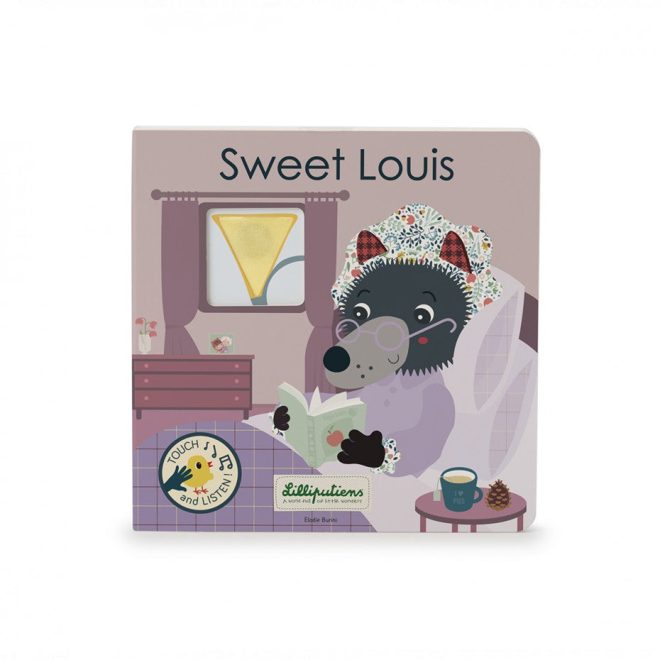 Livre Rigide Tactile et Sonore Sweet Louis