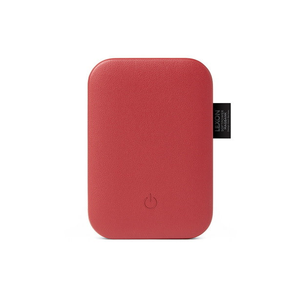 External Wireless Battery - Compact & Magnetic Red 