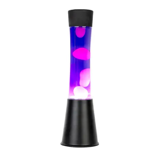 Lampe Lave - Noire & Violet